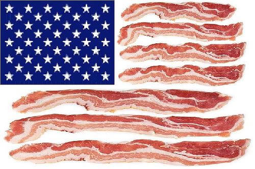 bacon flag