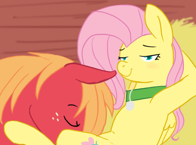 You now realize that in this picture Big Mac isn't eating futashy out ...